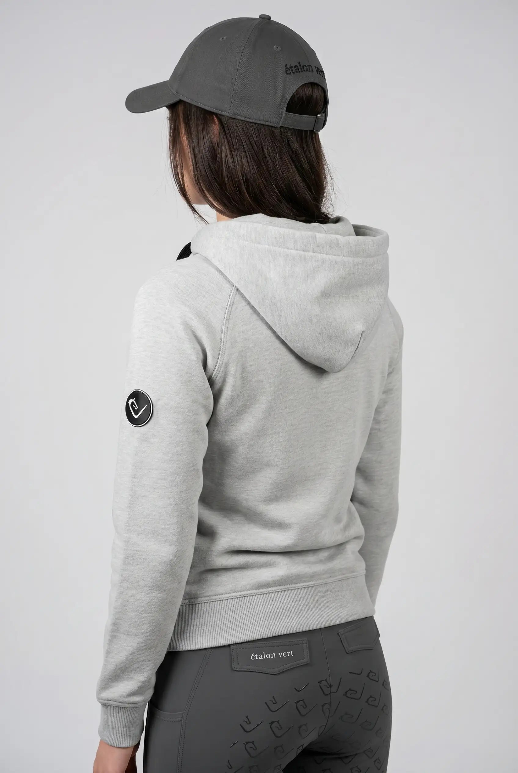 Carthago Zip Jacke - Ètalon vert - Grey Melange