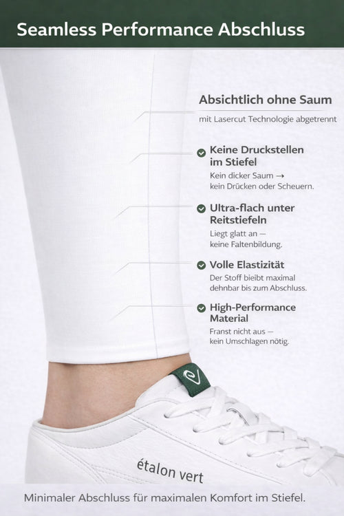 Belissimo 2.0 Reithose Vollgrip - White