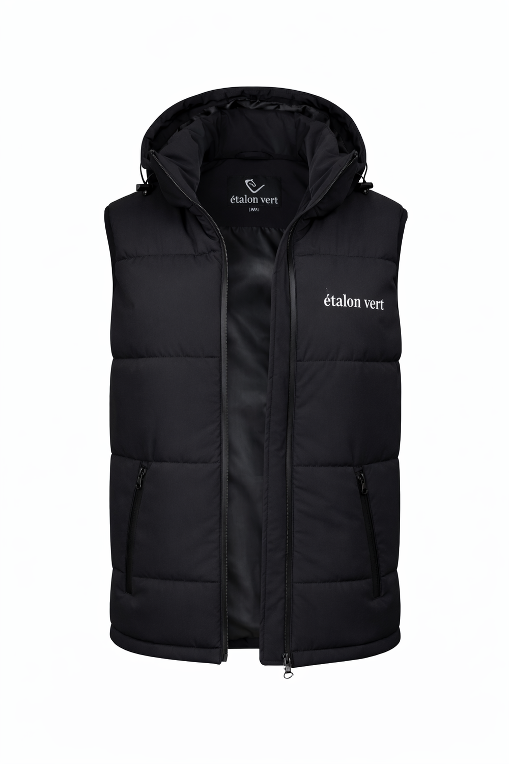 Puffer Vest - Escudo - Black