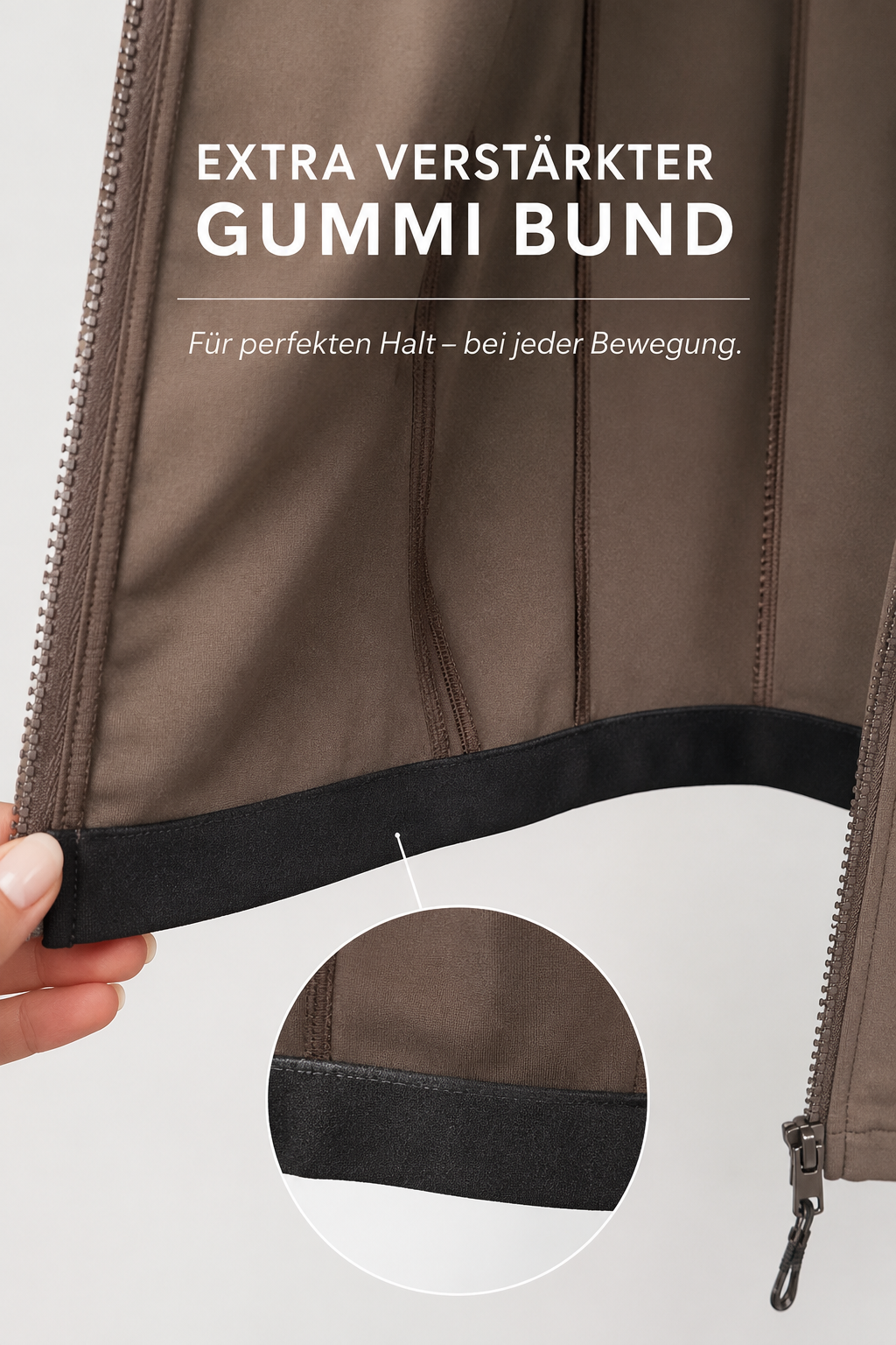 Sportjacke Grannus 2.0 - Chocolate Brown