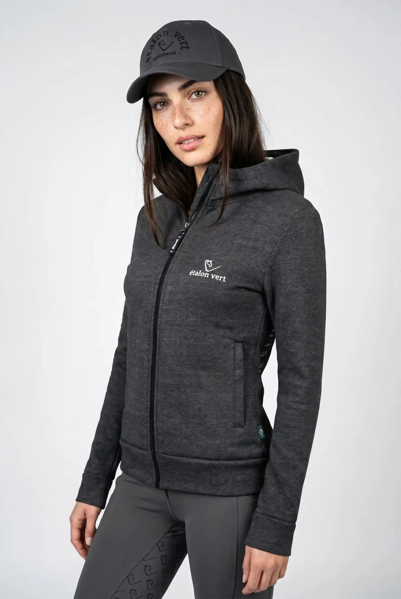 Carthago Zip Jacke Horses & Cocktail Edition - Anthracite