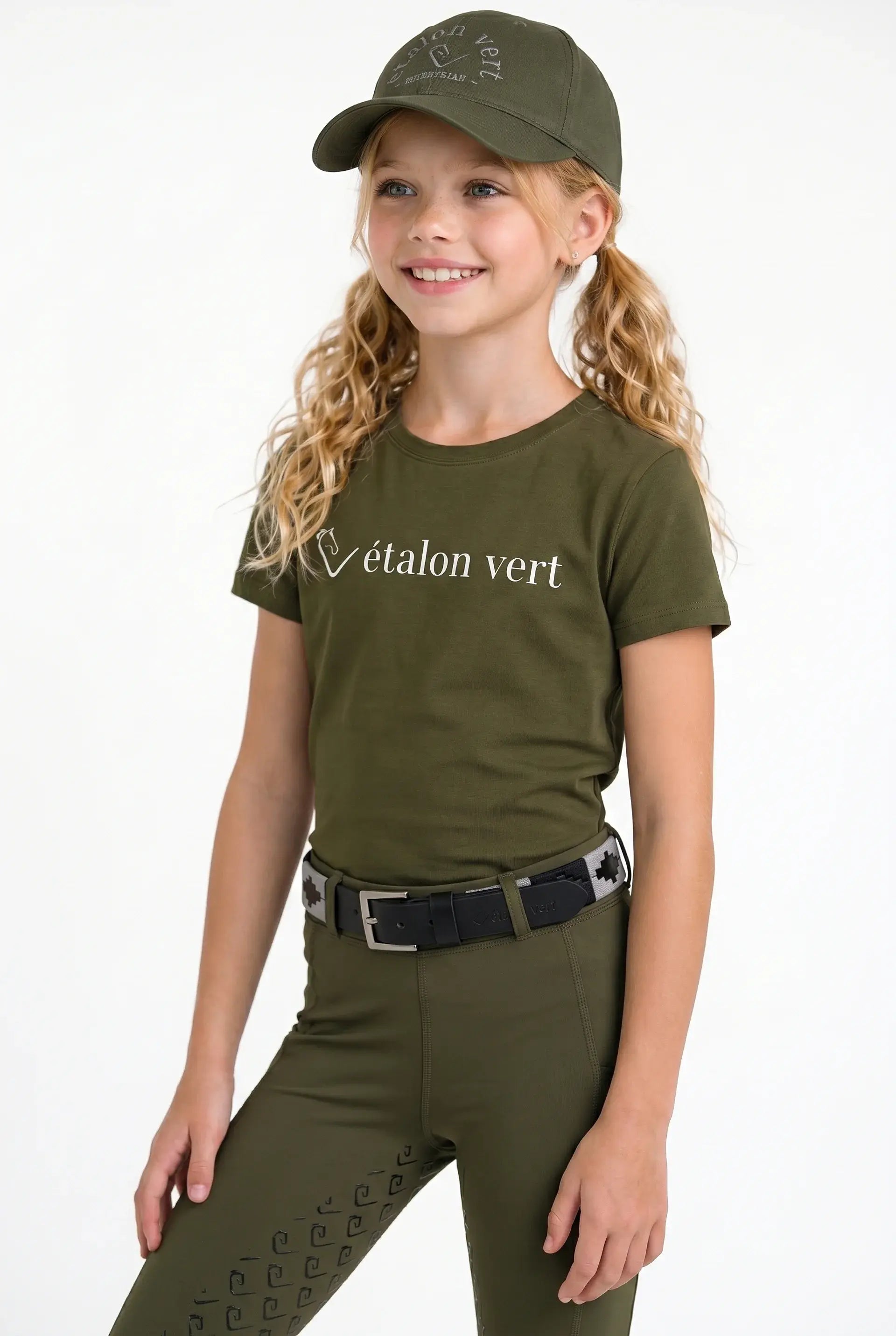 Logoshirt Quiwi Dream Young Riders - Olive