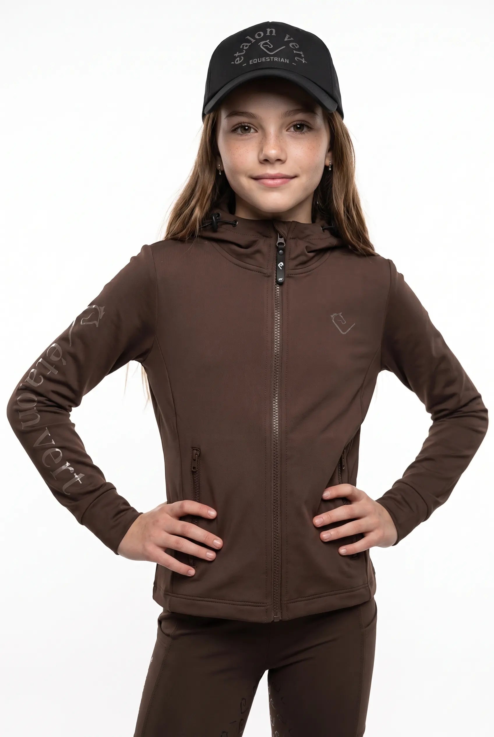 Sportjacke Grannus 2.0 Young Riders - Chocolate Brown