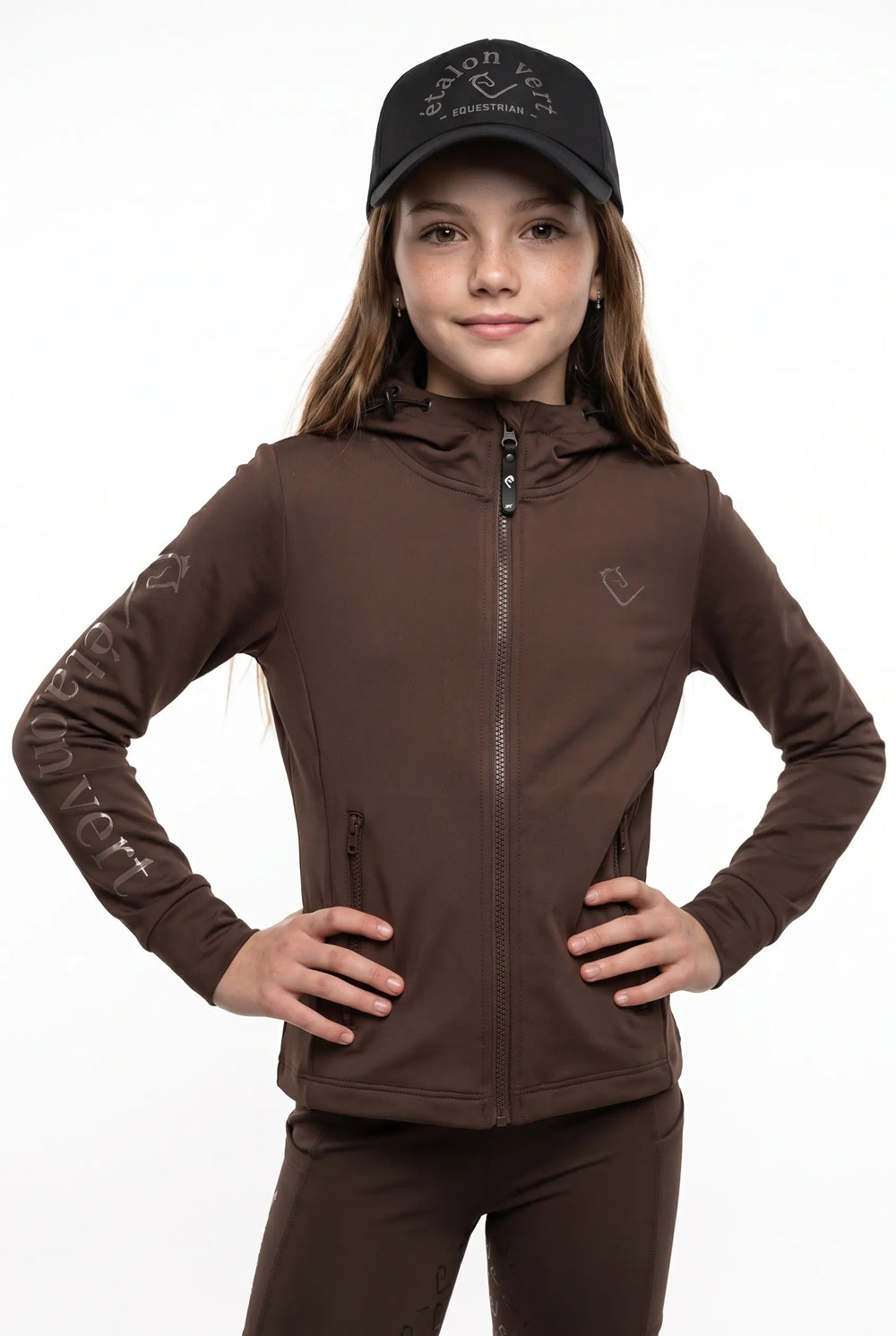 Grannus 2.0 Young Riders Sports Jacket - Chocolate Brown