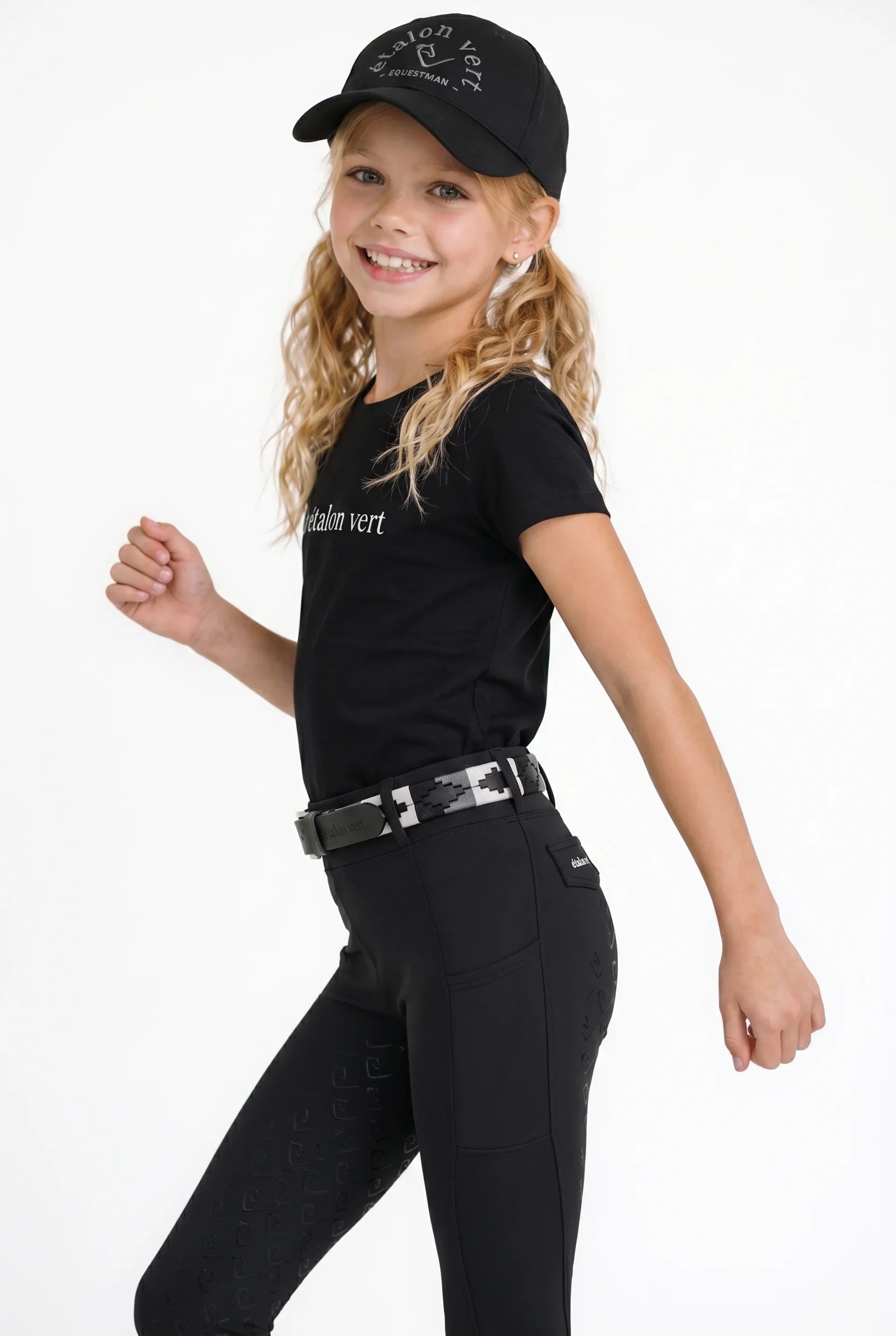 Logoshirt Quiwi Dream Young Riders - Black