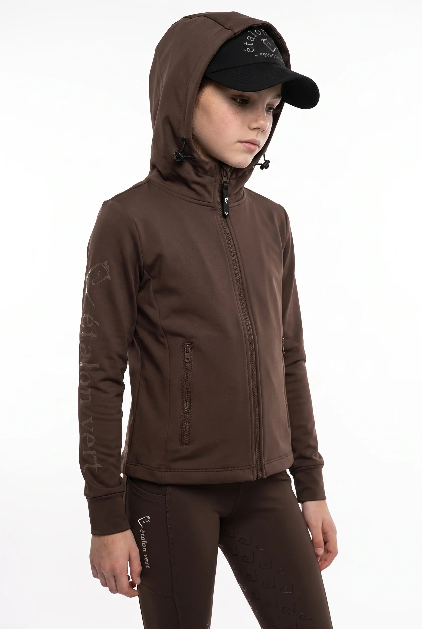 Sportjacke Grannus 2.0 Young Riders - Chocolate Brown