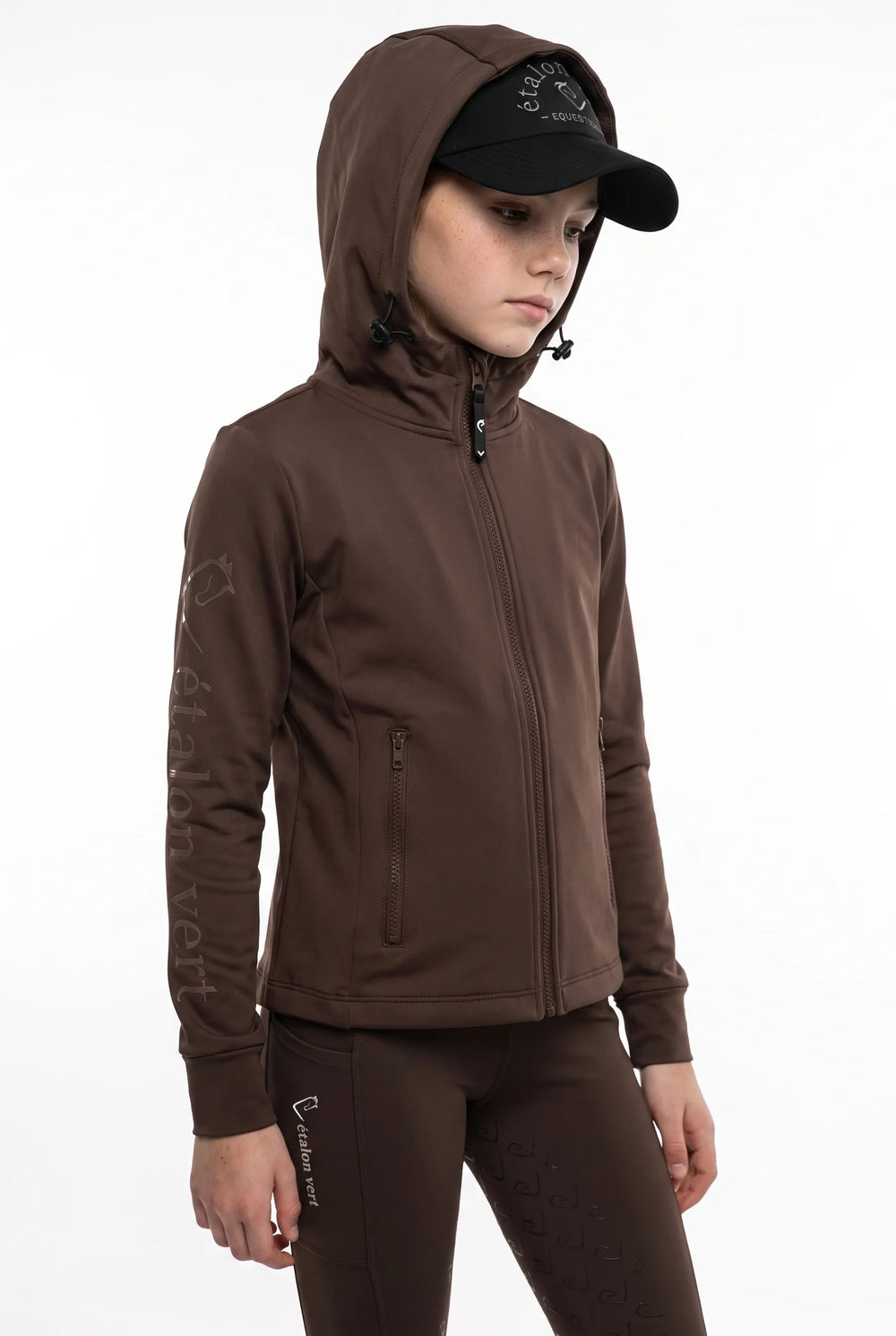 Grannus 2.0 Young Riders Sports Jacket - Chocolate Brown