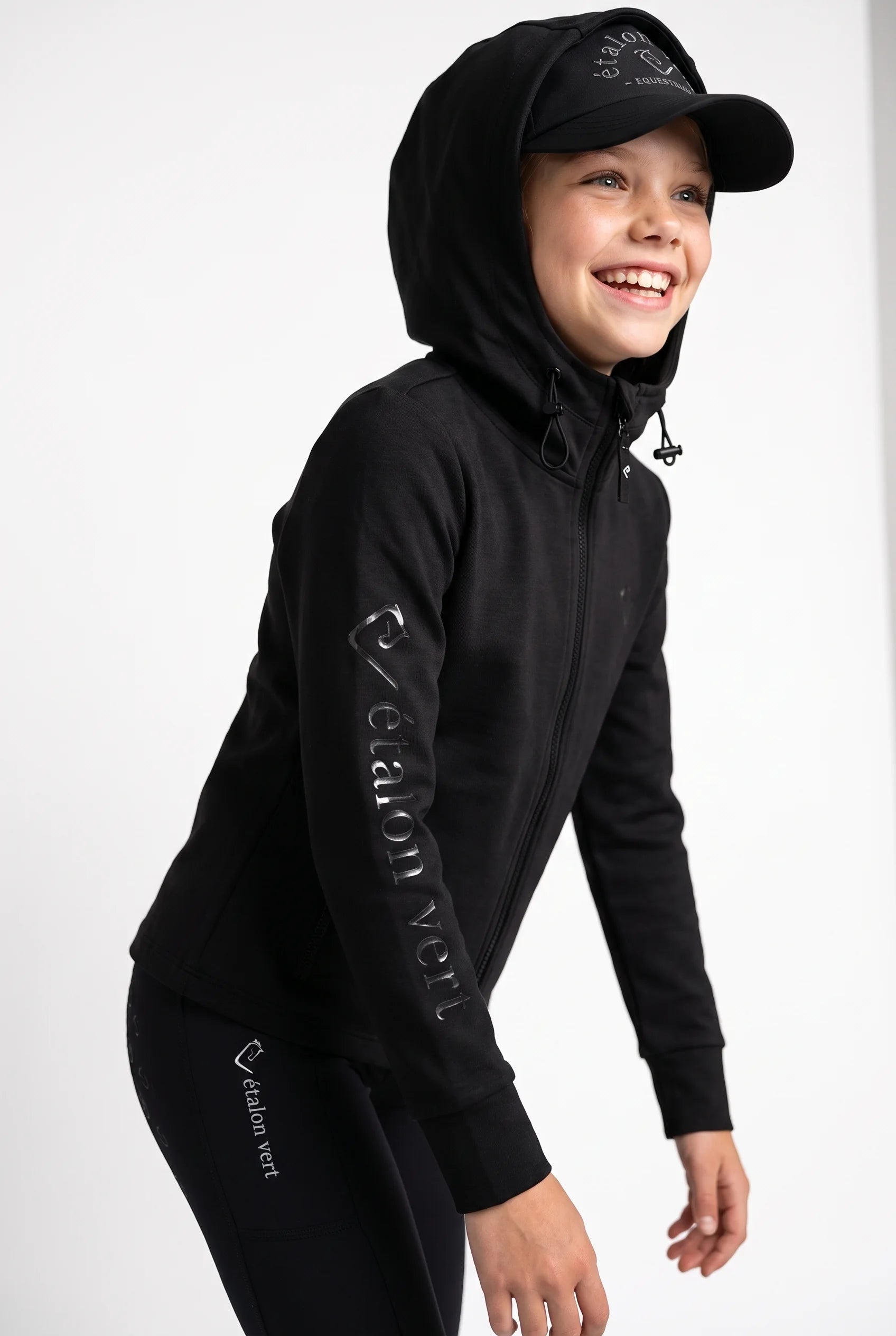 Sportjacke Grannus 2.0 Young Riders - Black