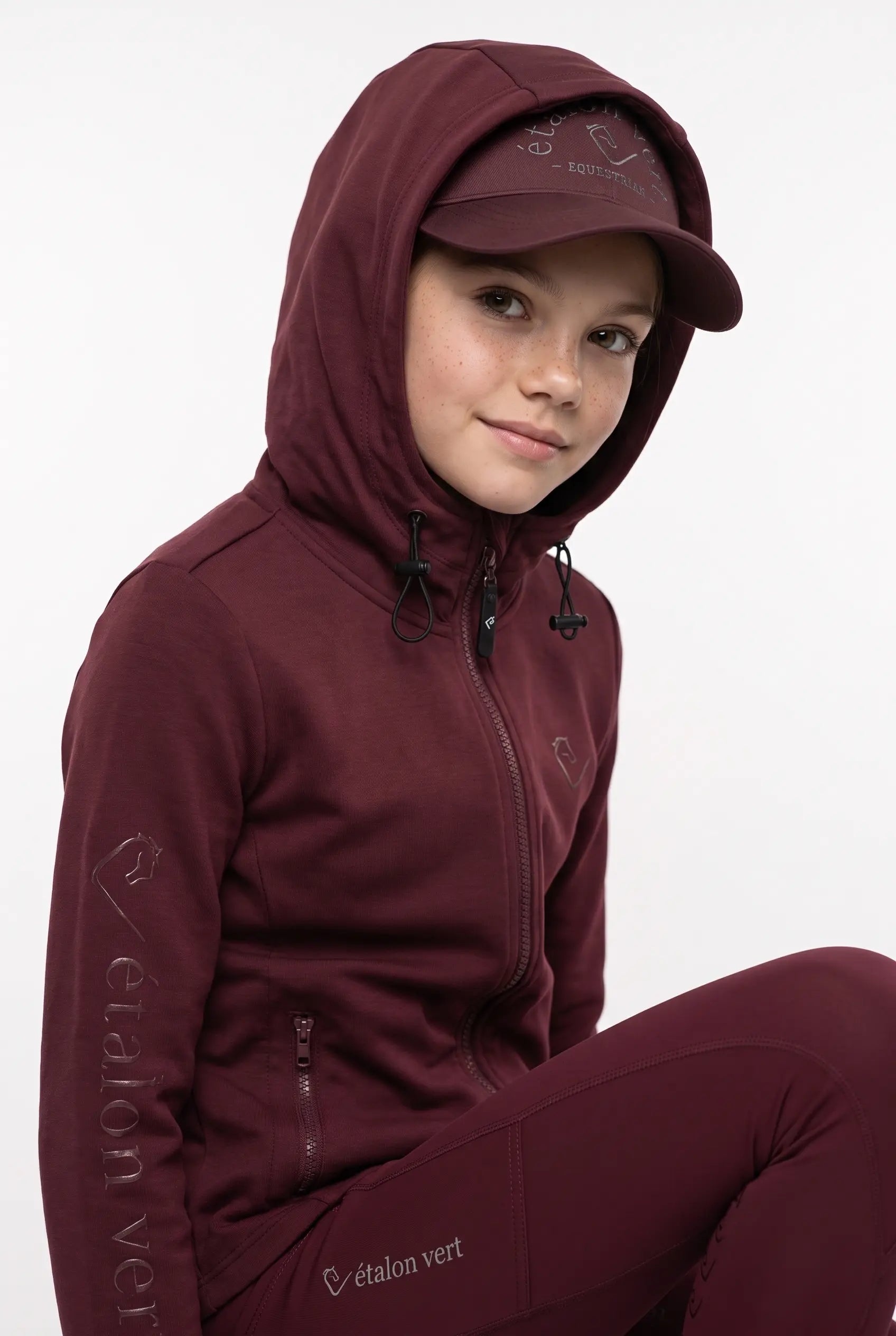 Sportjacke Grannus 2.0 Young Riders - Burgundy