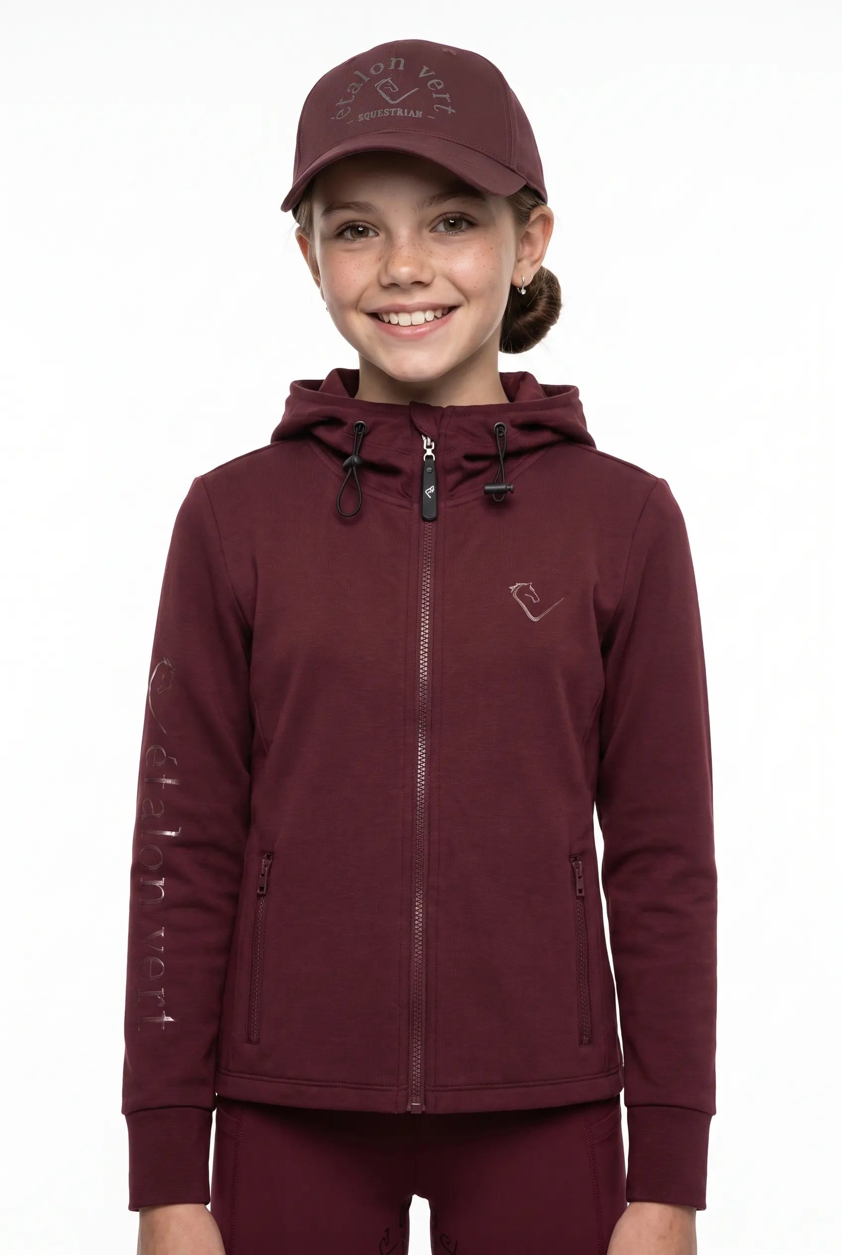 Sportjacke Grannus 2.0 Young Riders - Burgundy