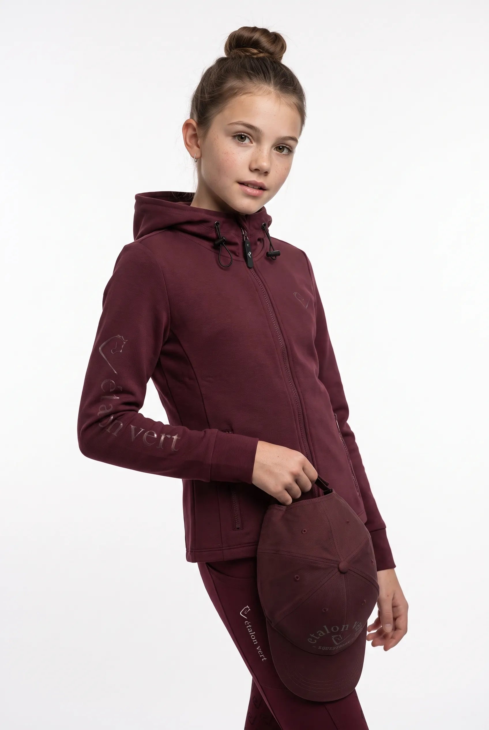 Sportjacke Grannus 2.0 Young Riders - Burgundy