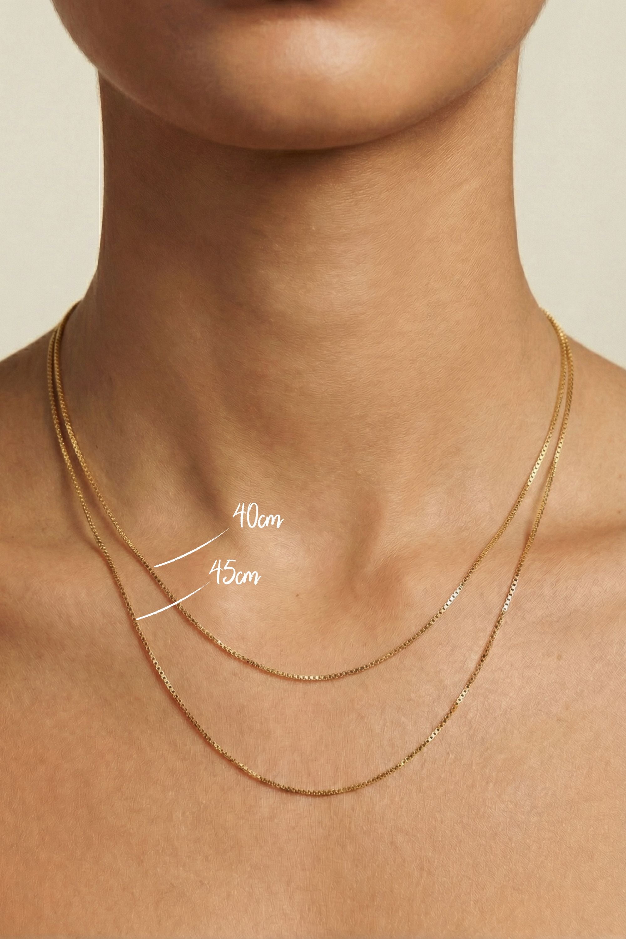 Halskette - Basic - Gold