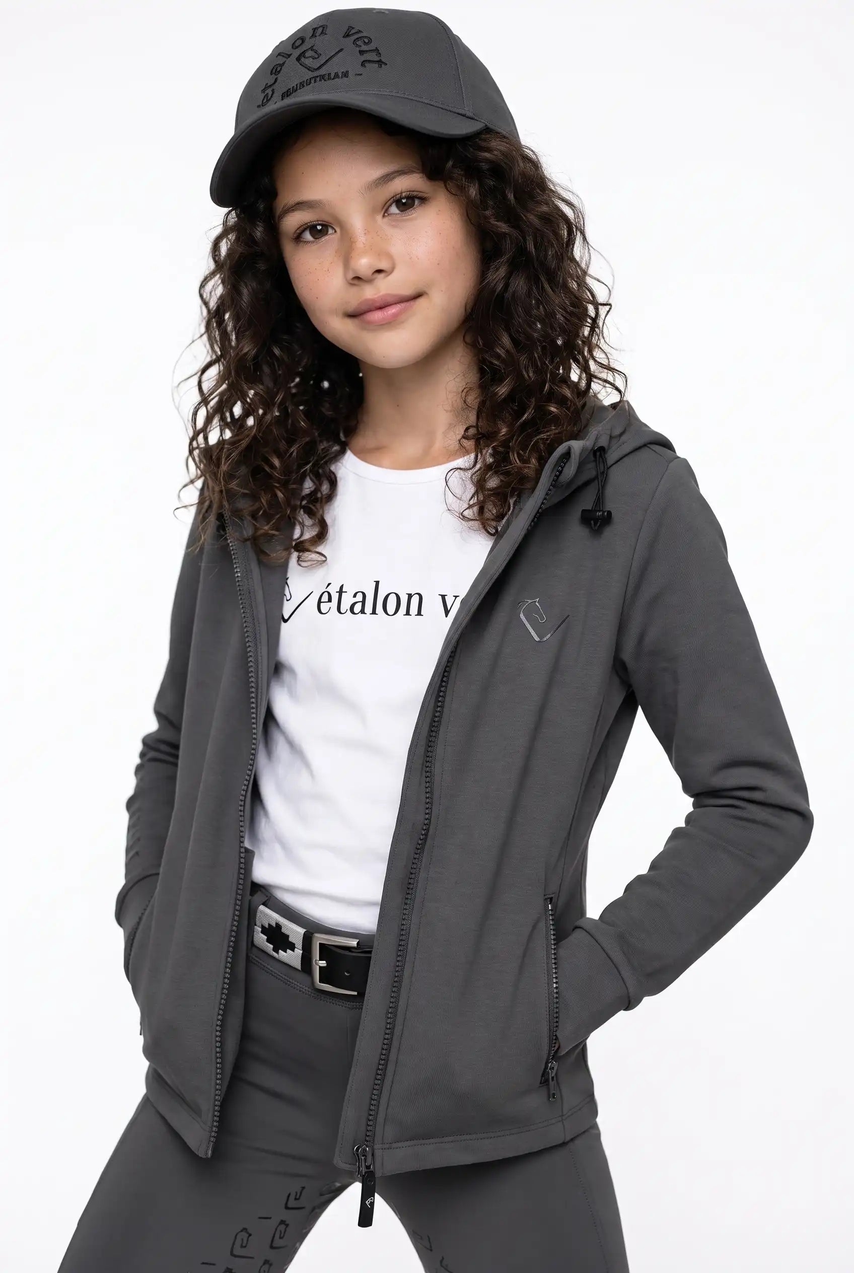 Sportjacke Grannus 2.0 Young Riders - Stone Grey