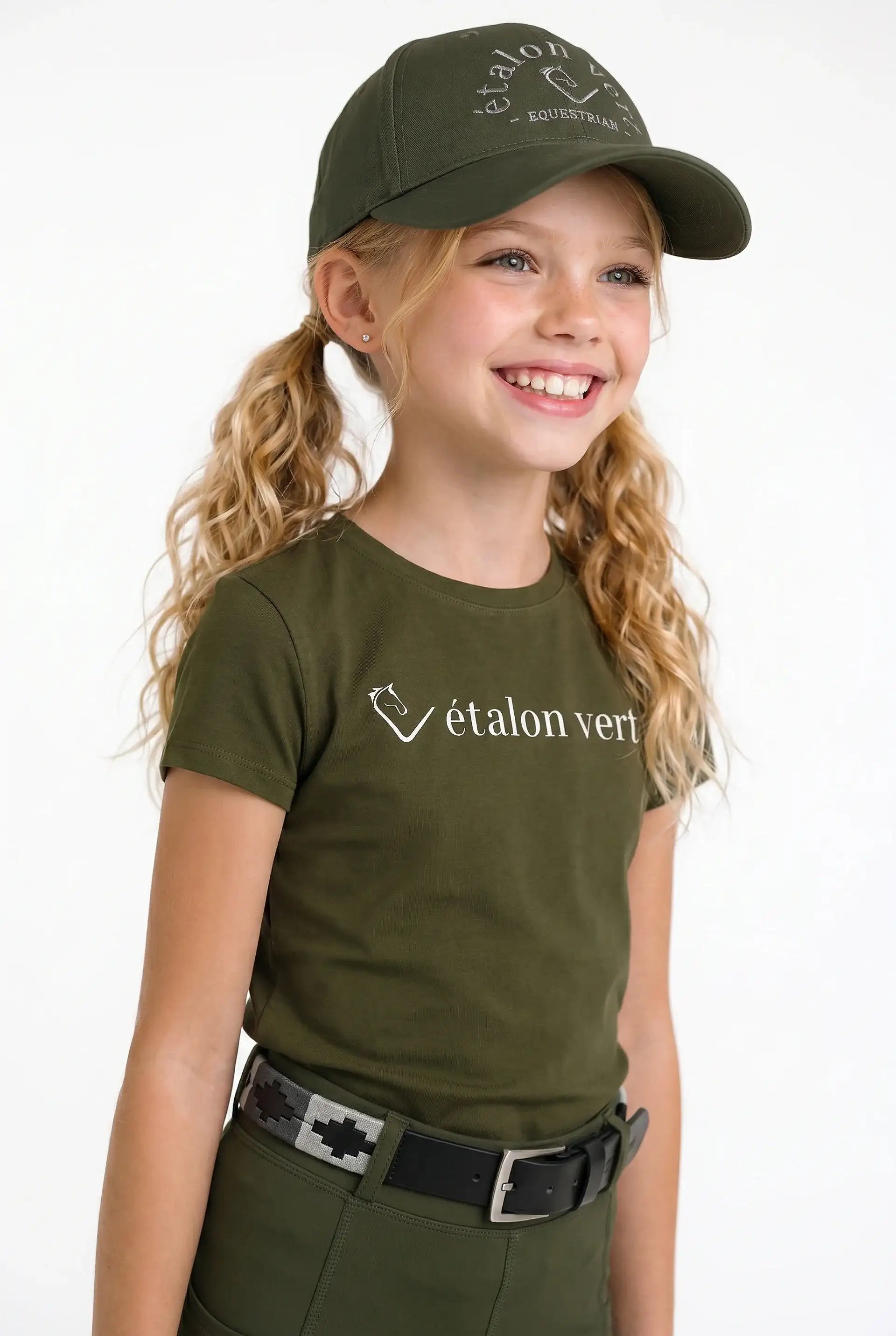 Logoshirt Quiwi Dream Young Riders - Olive