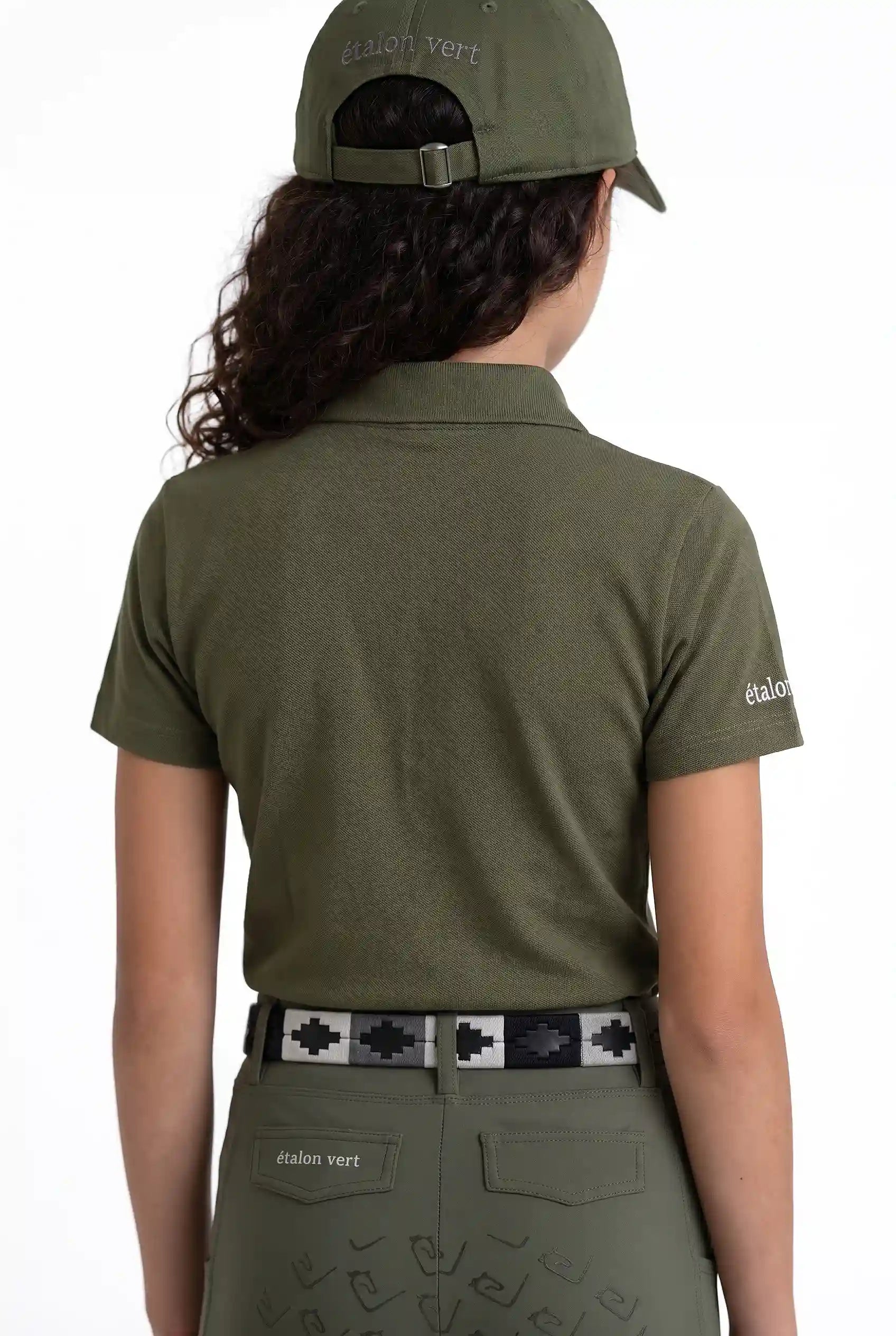 Poloshirt Sandro Hit 2.0 Young Riders Kurzarm - Olive