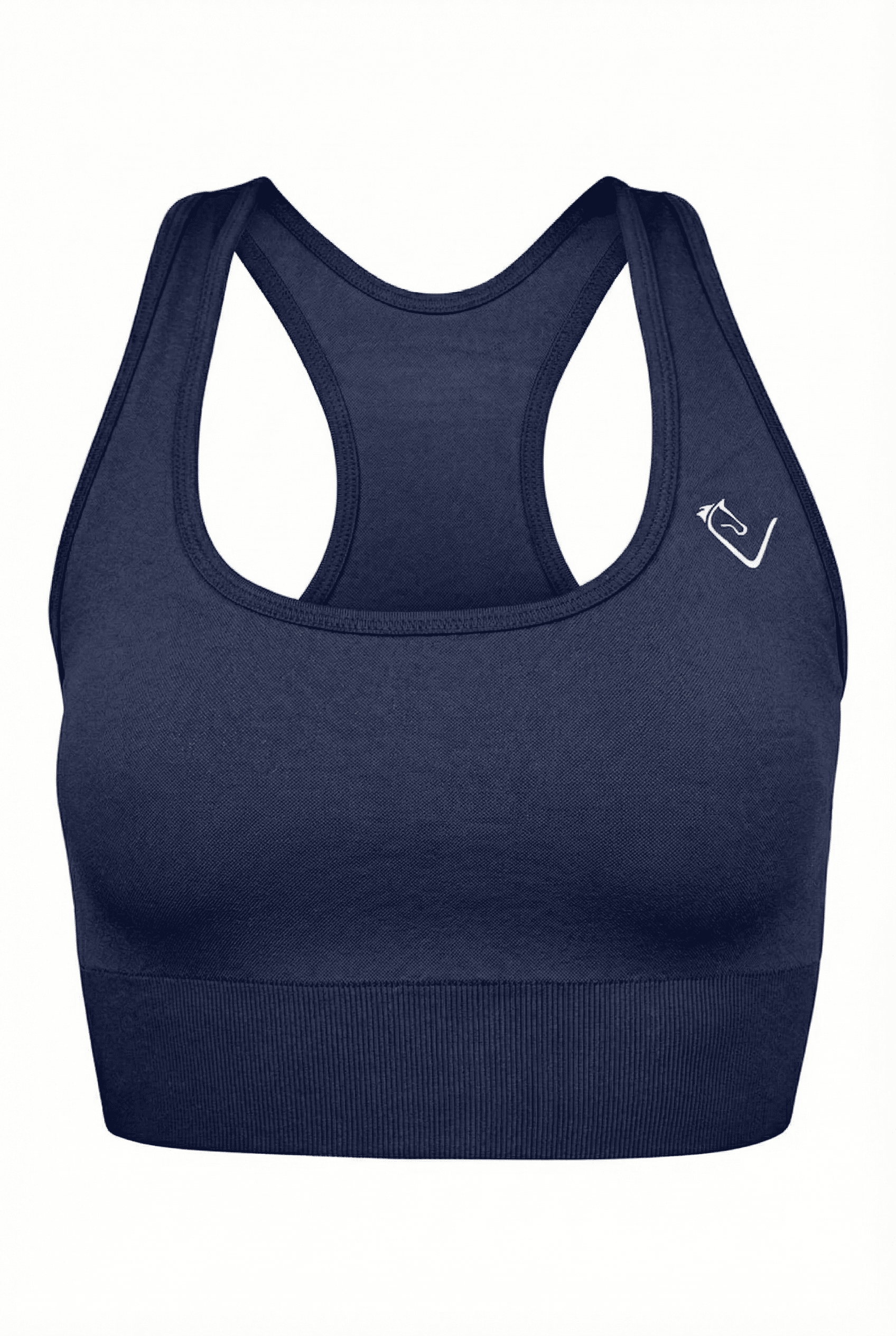 Seamless Sports Bra - Navy