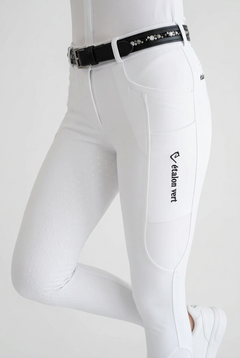 Belissimo 2.0 Reithose Vollgrip - White