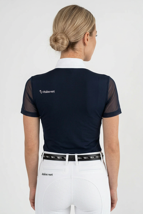 Chemise de concours Balou manches courtes - Navy