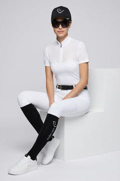 Funktionsshirt Star Gold Kurzarm perforiert - White