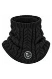 Palomo 2.0 Loop-Schal Black – frontaler Produktfreisteller