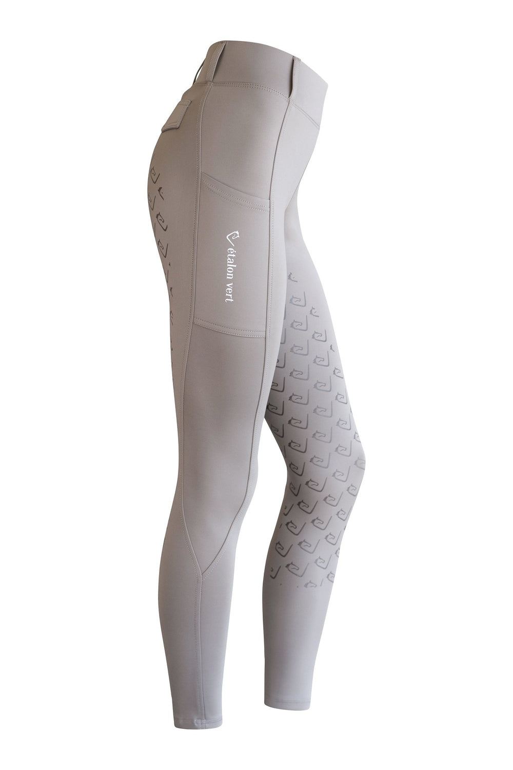 Chacco 2.0 - Compression Leggings Fullgrip - Taupe