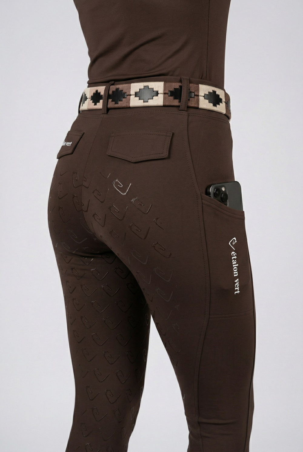 Chacco 2.0 - Leggings Fullgrip - Brown