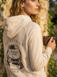 Sweat à capuche Quaterback - Beige