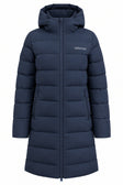 Cardento Long Puffer Jacket - Navy