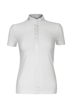 Kannan tournament shirt short sleeve - White
