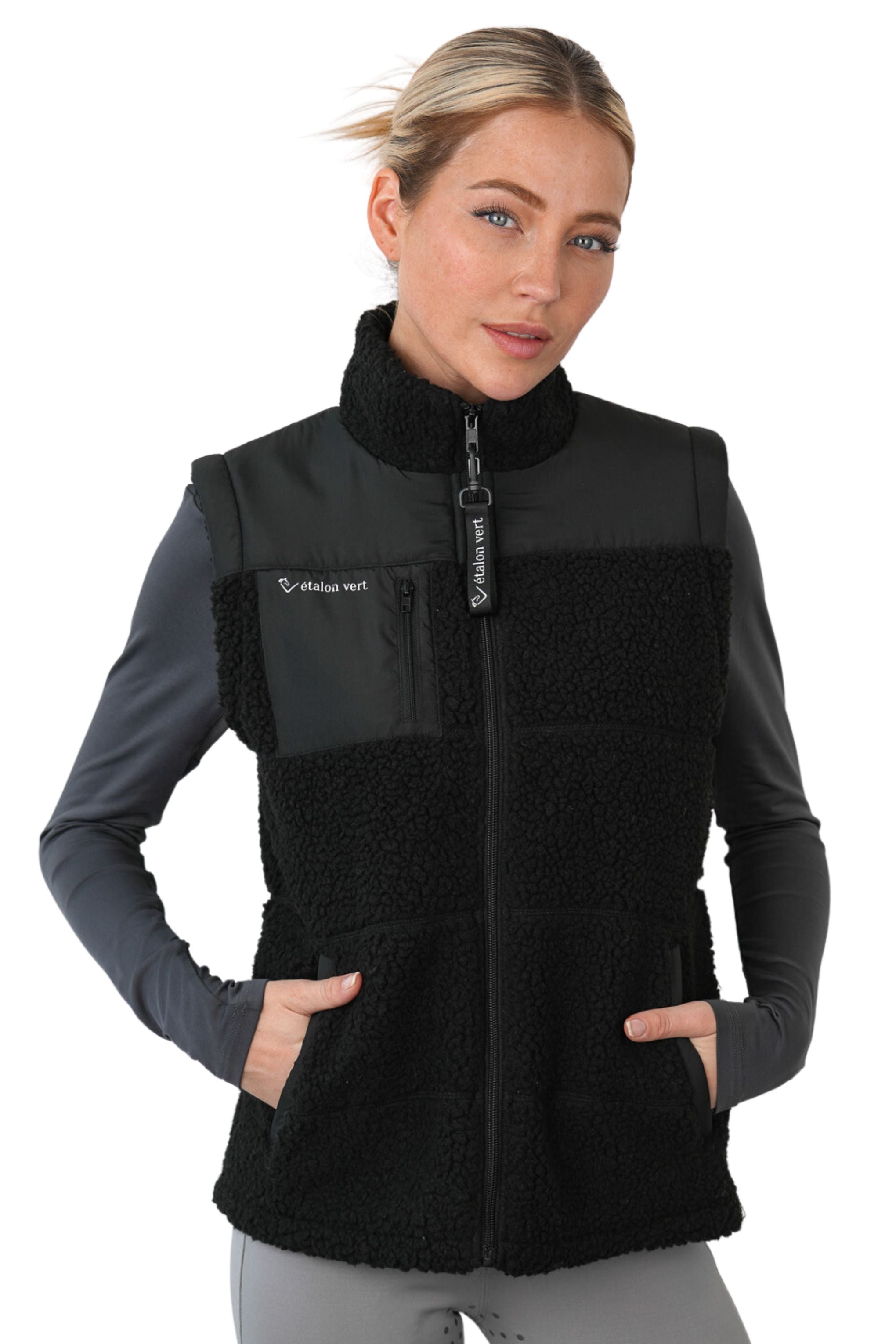 Teddy vest Weltmeyer - Black