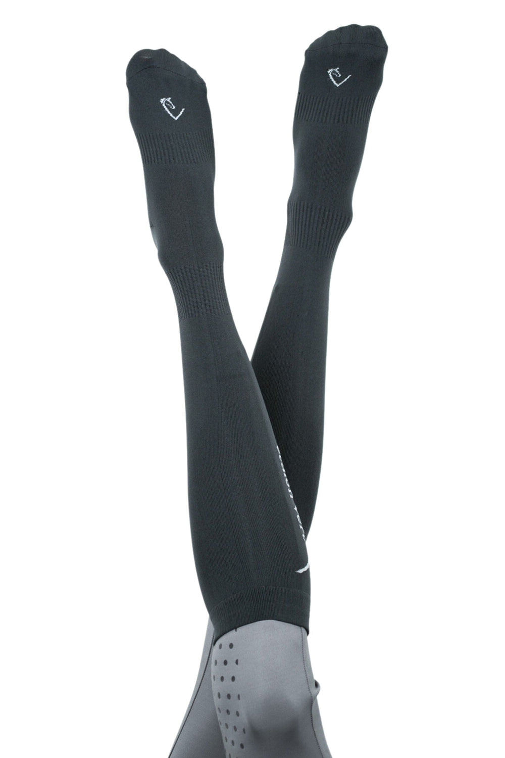 Zack Riding Socks - Stone Grey