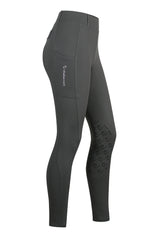 Chacco Recycelte Reitleggings Kniegrip - Mid Grey