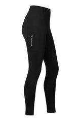 Negro Thermo-Reitleggings Vollgrip - Black