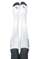 Riding socks Zinedine - White/Grey