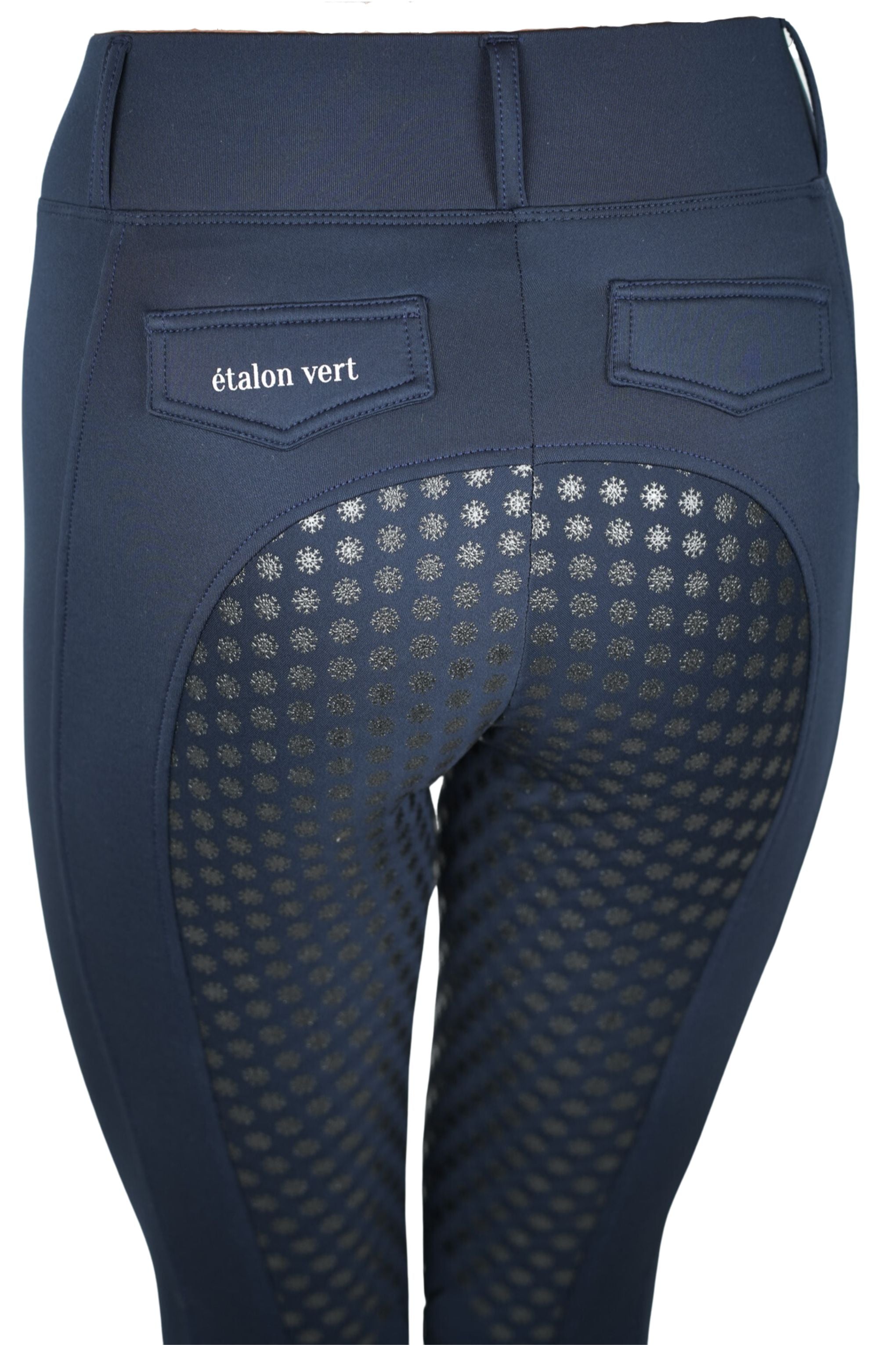 Negro Thermo-Reitleggings Vollgrip - Navy