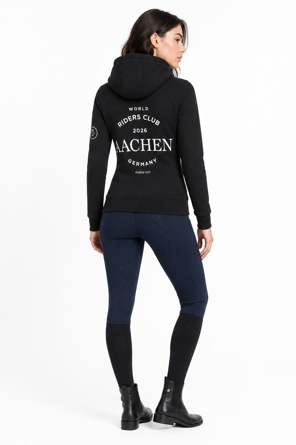 Carthago Zip Jacke - Aachen Riders Club - Black