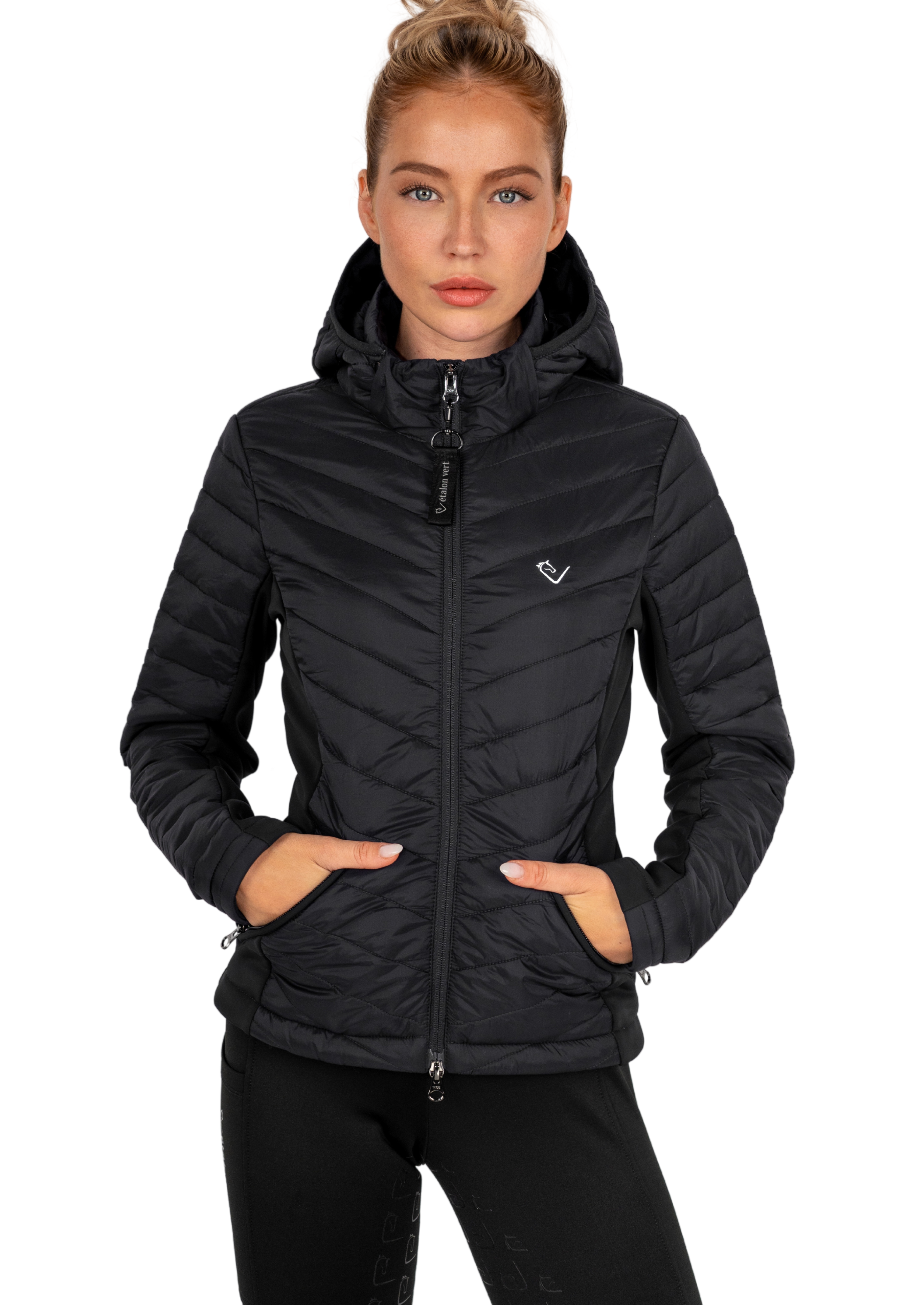 Quilted jacket Amigo - Black