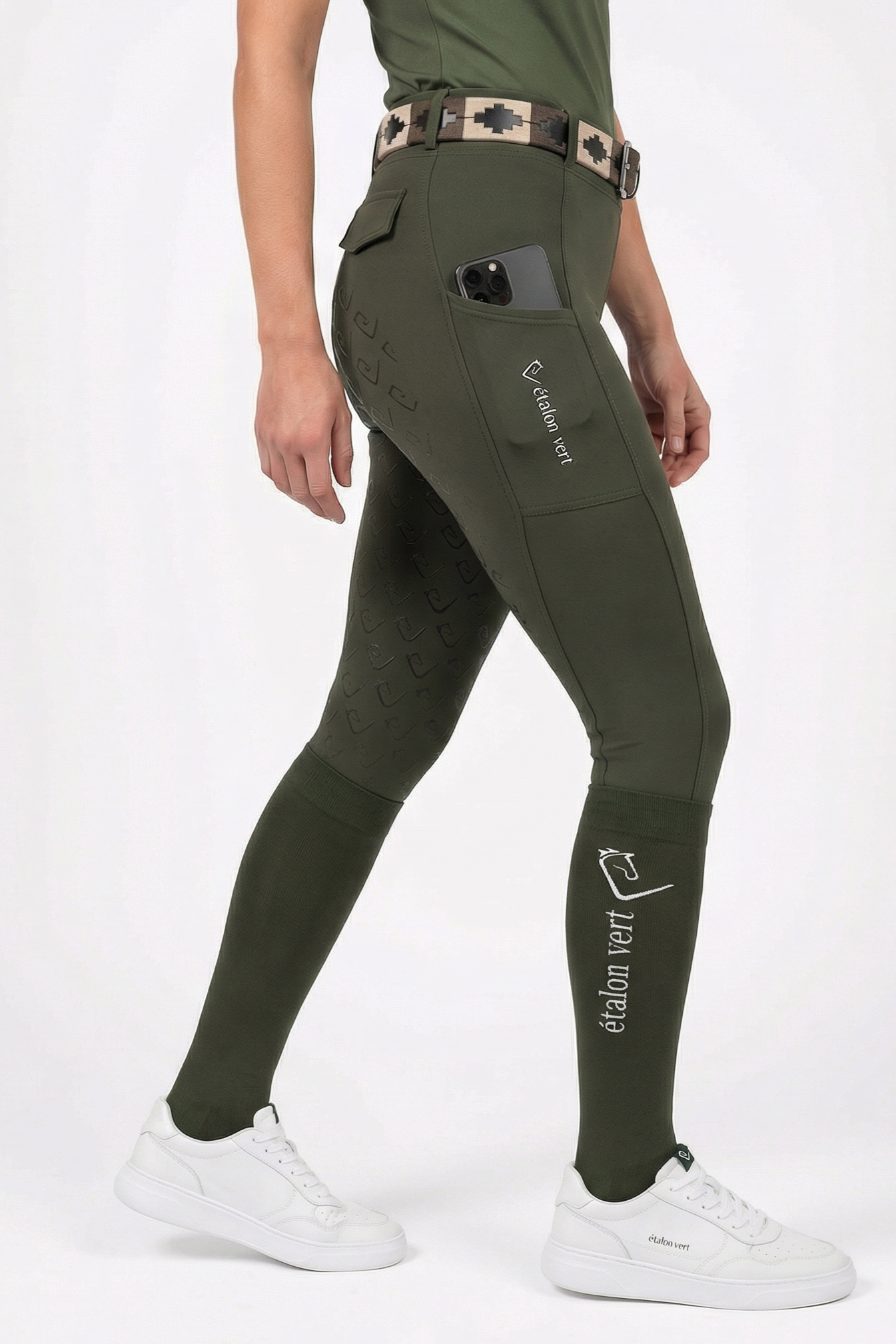 Chacco 2.0 - Leggings Fullgrip - Olive