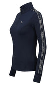 Functional shirt Casall long sleeve - Black/White