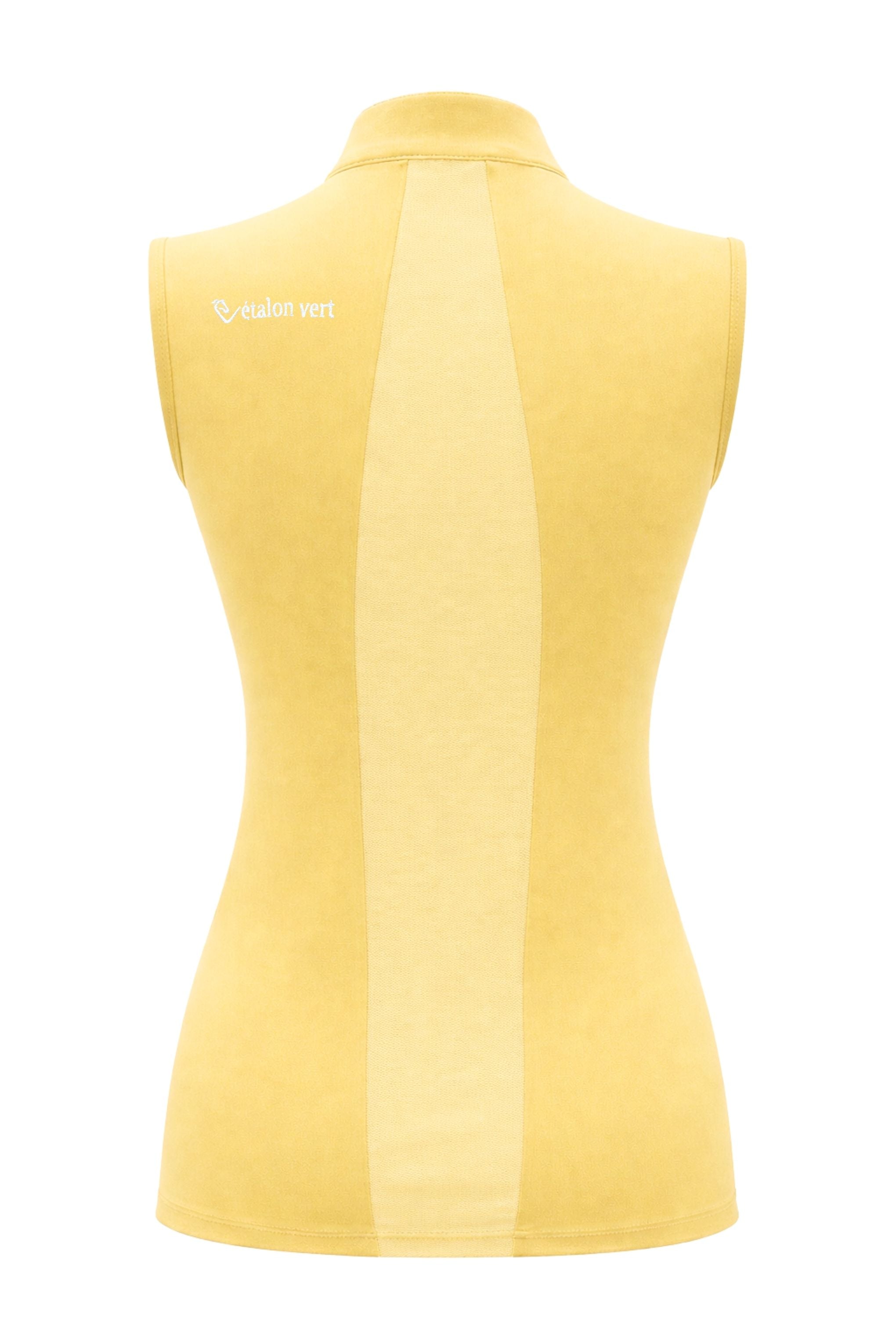 Star Gold Sleeveless Mesh - Butter Yellow - Young Riders