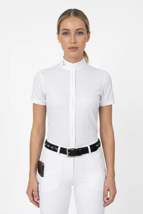 Chemise de tournoi Kannan manches courtes - Blanc