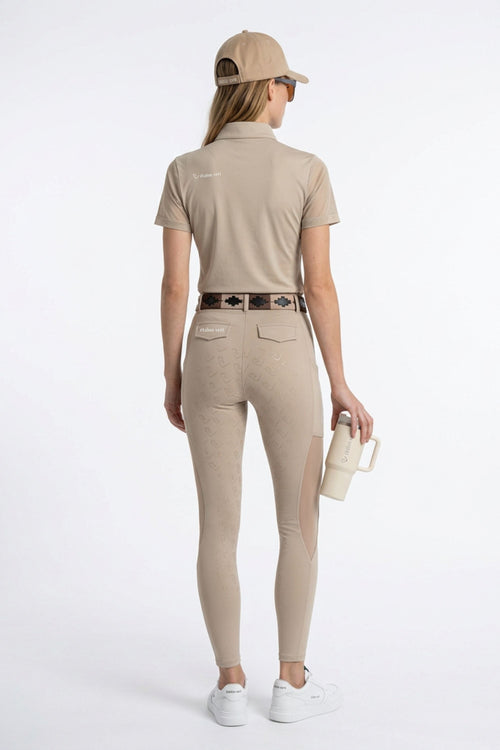 Star Gold Kurzarm Mesh - Beige