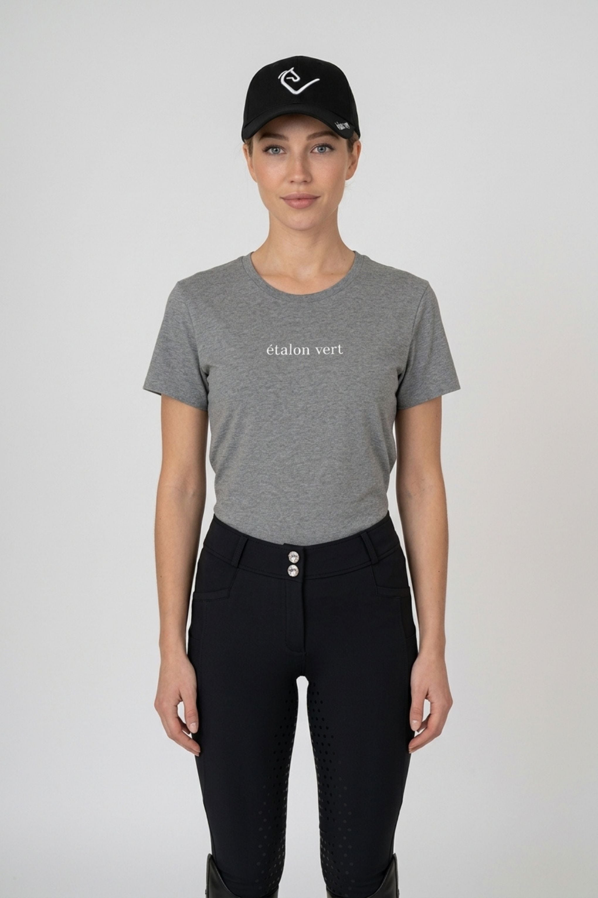 Logo shirt Ferro - Grey