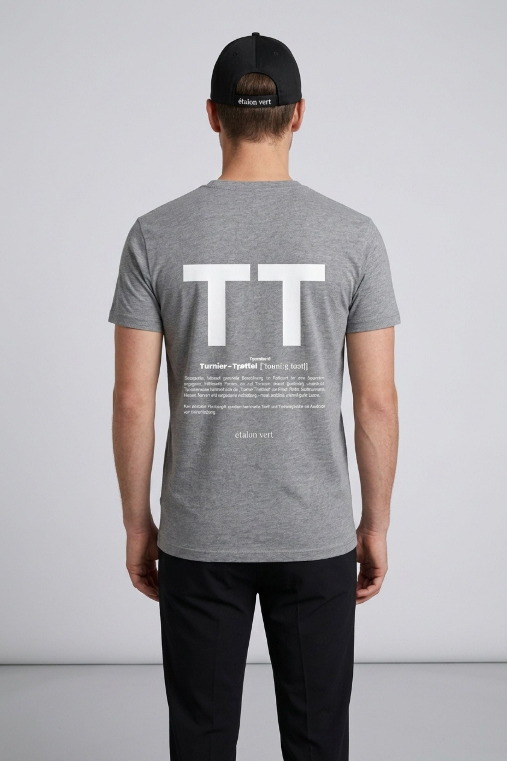 Logo shirt Ferro - Grey
