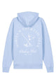 Indoctro 2.0 - Sweat à capuche Horses & Cocktail Club - Bleu ciel