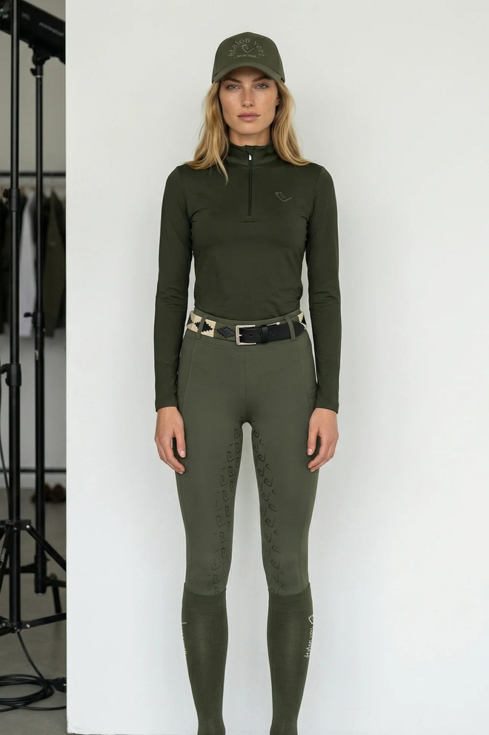 Chacco 2.0 - Leggings Fullgrip - Olive