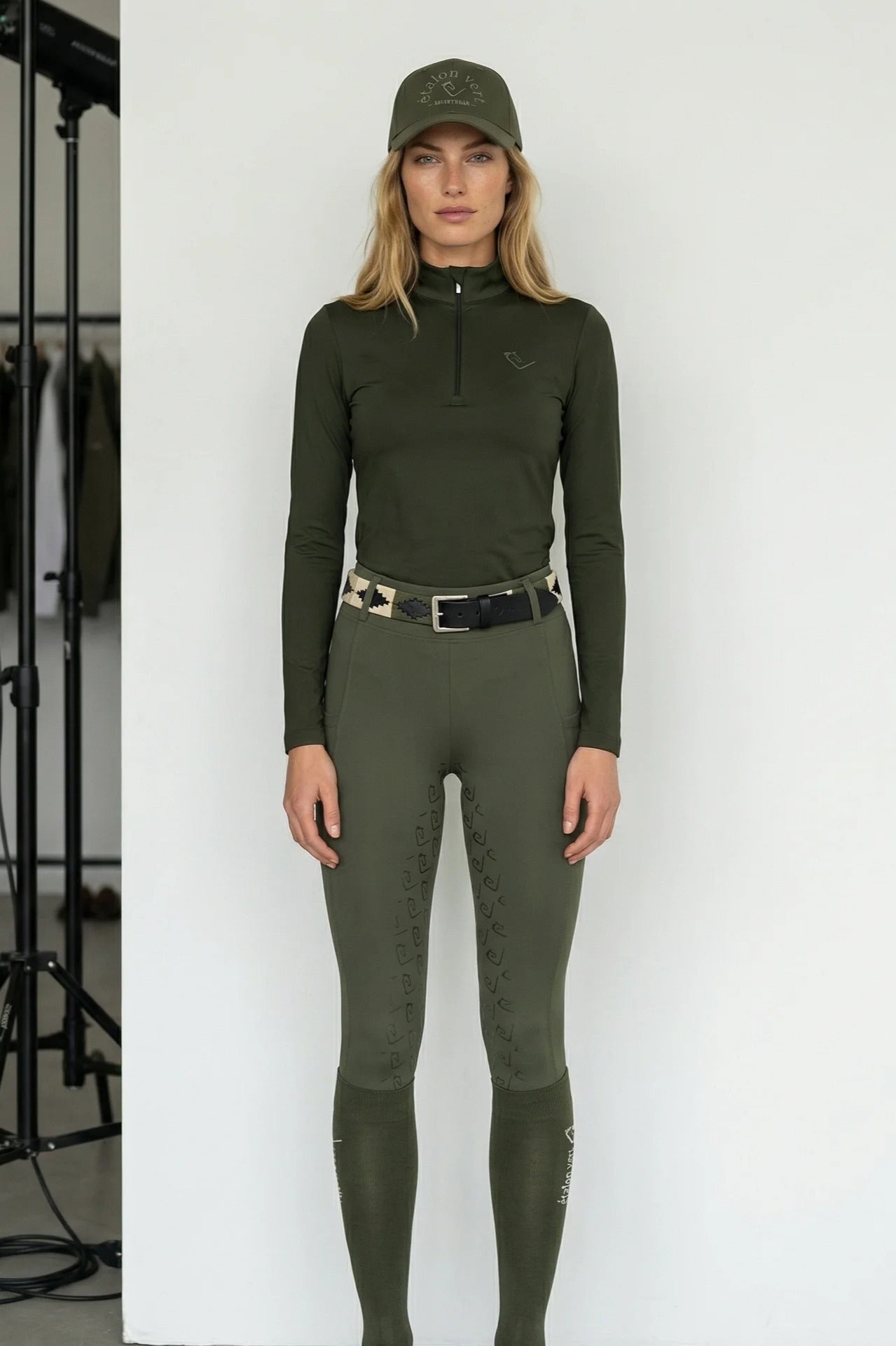 Chacco 2.0 - Leggings Fullgrip - Olive