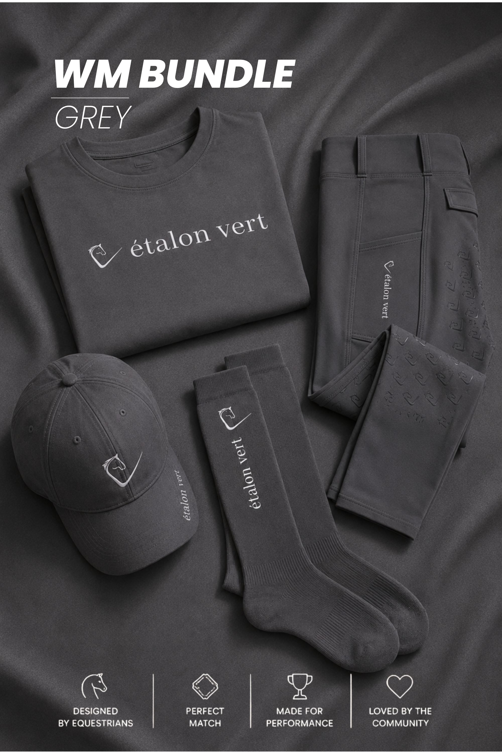étalon vert WM-Bundle - Stone Grey