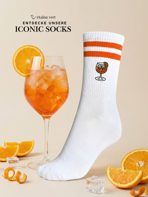 Sportsocken - Orange Spritz Icon