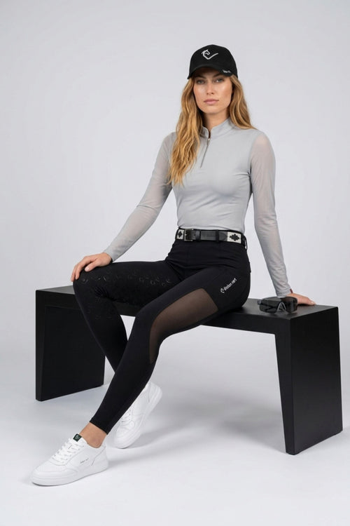 Contendro 2.0 Funktionsshirt  Langarm - Mesh - Light Grey